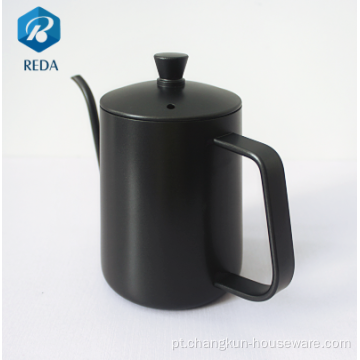 304 Aço inoxidável fabricado à mão Hand Gobeneck Coffee Kettle